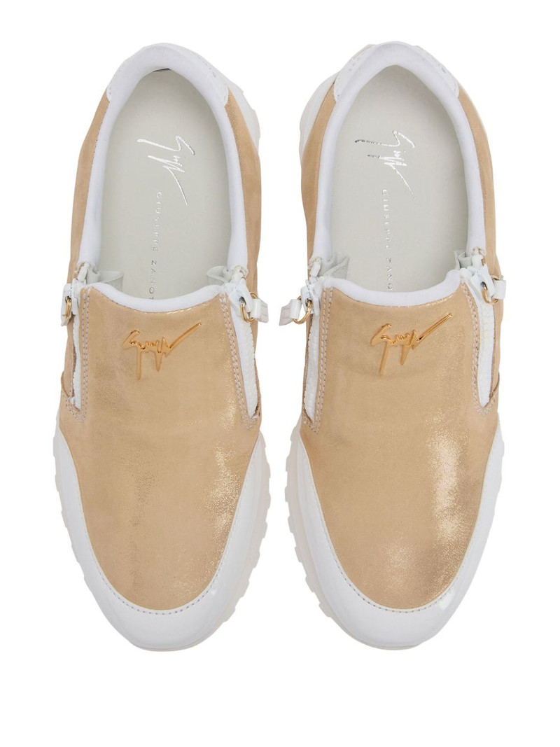 Ilde Run zip-detail sneakers 3