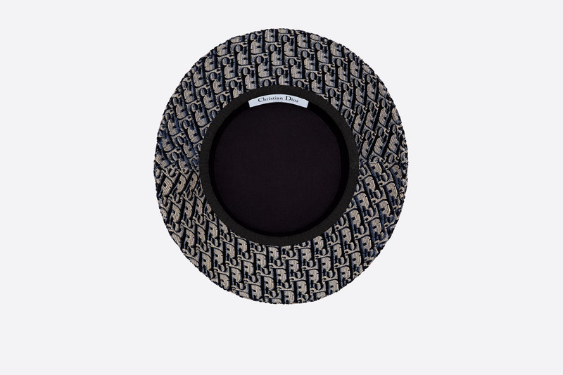 Dior Oblique Large Brim Bucket Hat 4