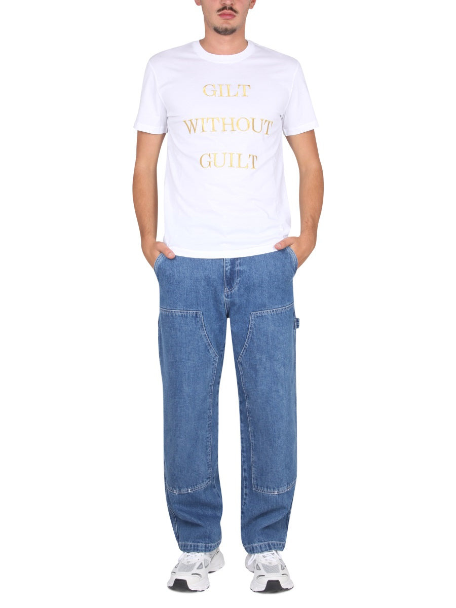 Moschino Men "Guilt Without Guilt" T-Shirt - 2
