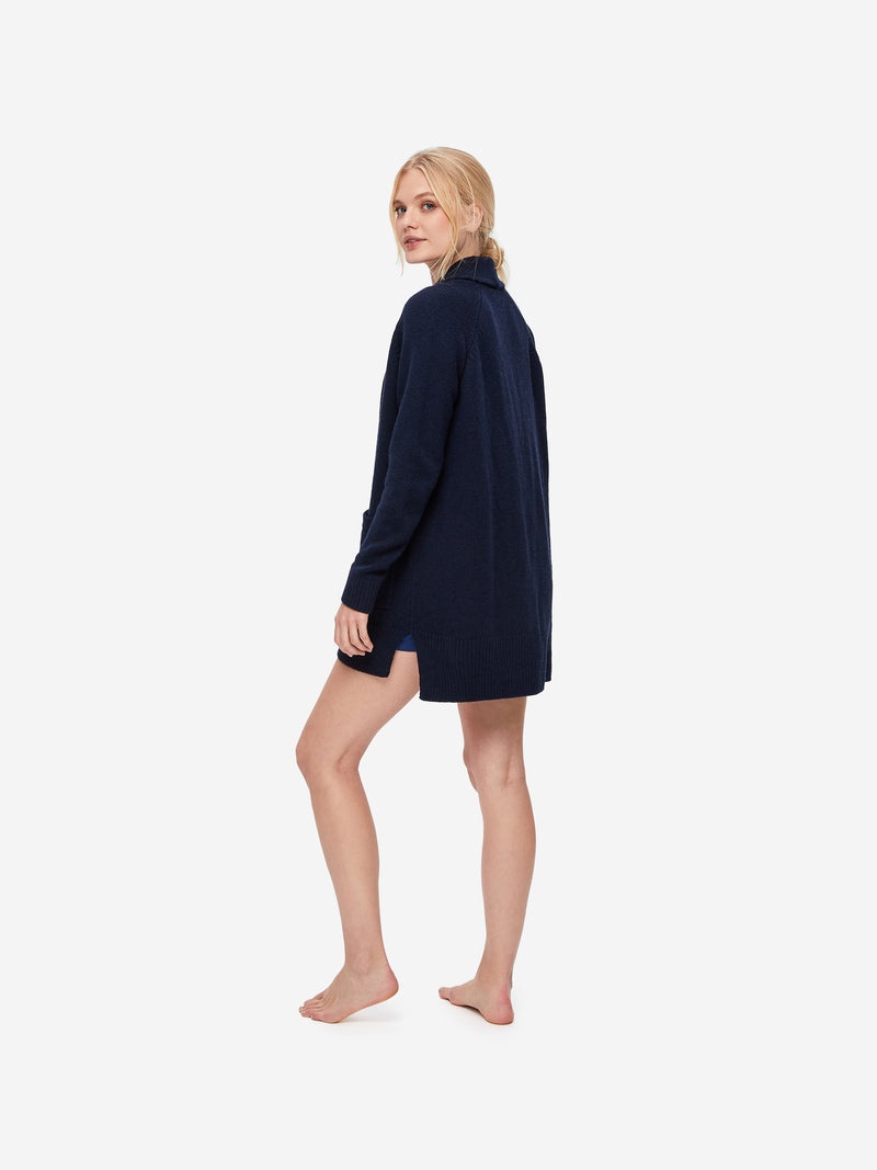 Women's Cardigan Nina Cashmere Navy - 3