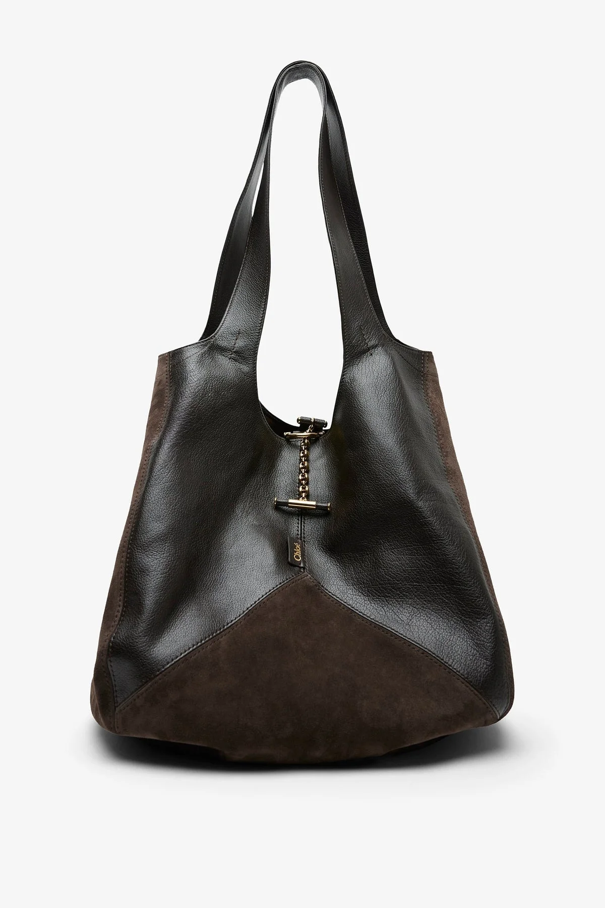 Chloe balloon dark brown bag - 1