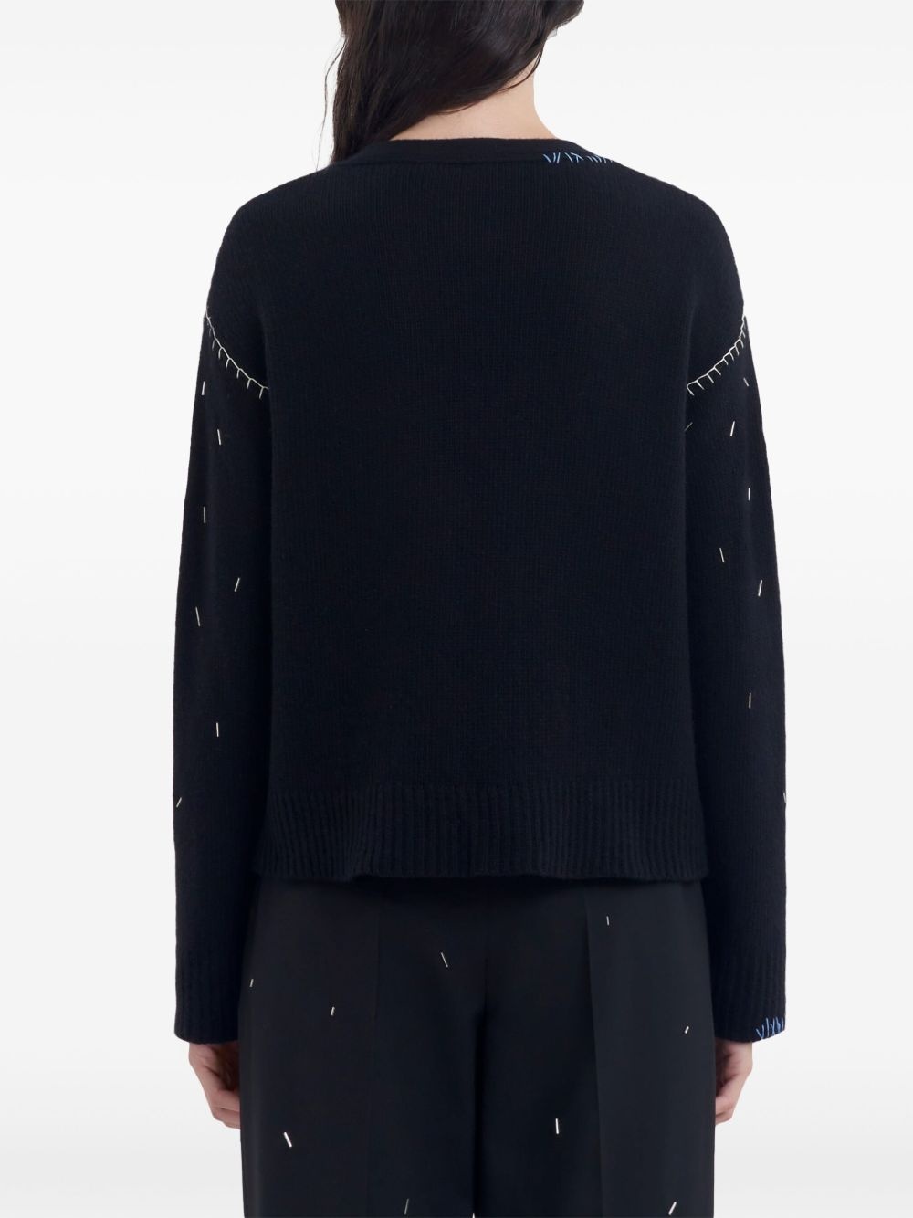 front-tie fastening cardigan - 4