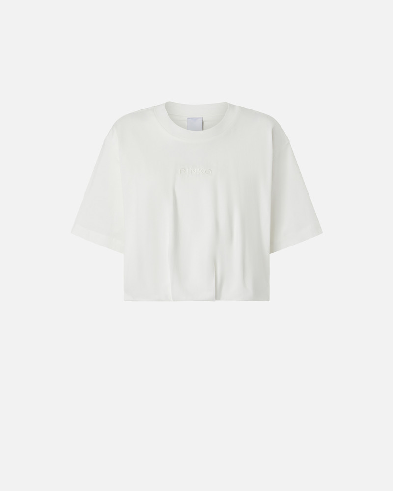 로고 EMBROIDERY로 T-SHIRT 및 LOOSE - 1