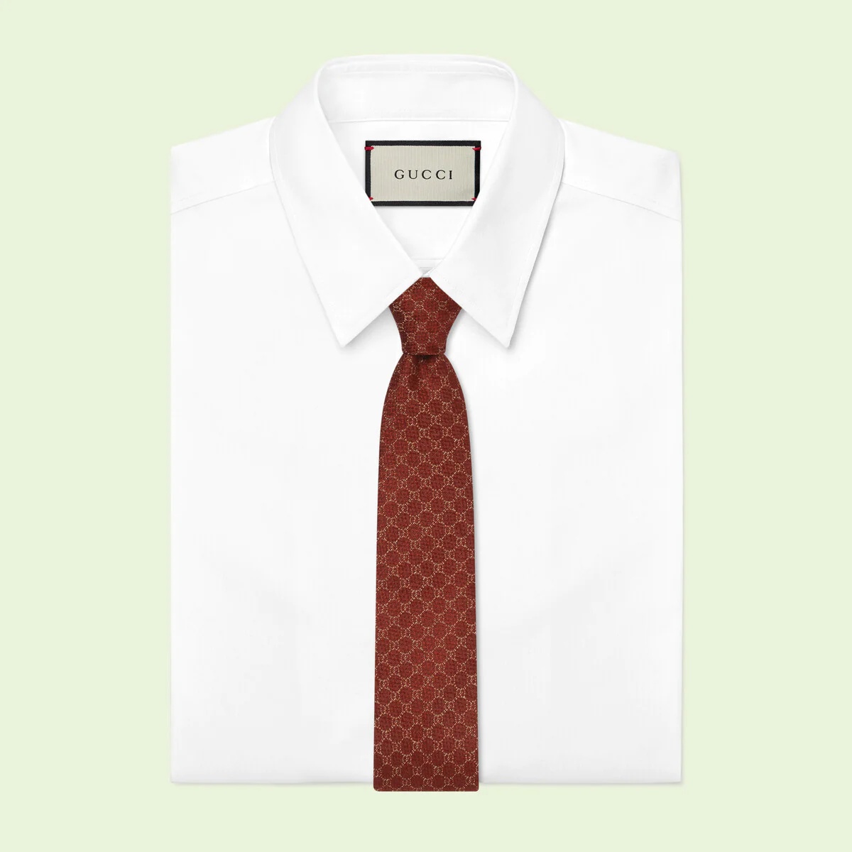 GG silk jacquard tie - 2