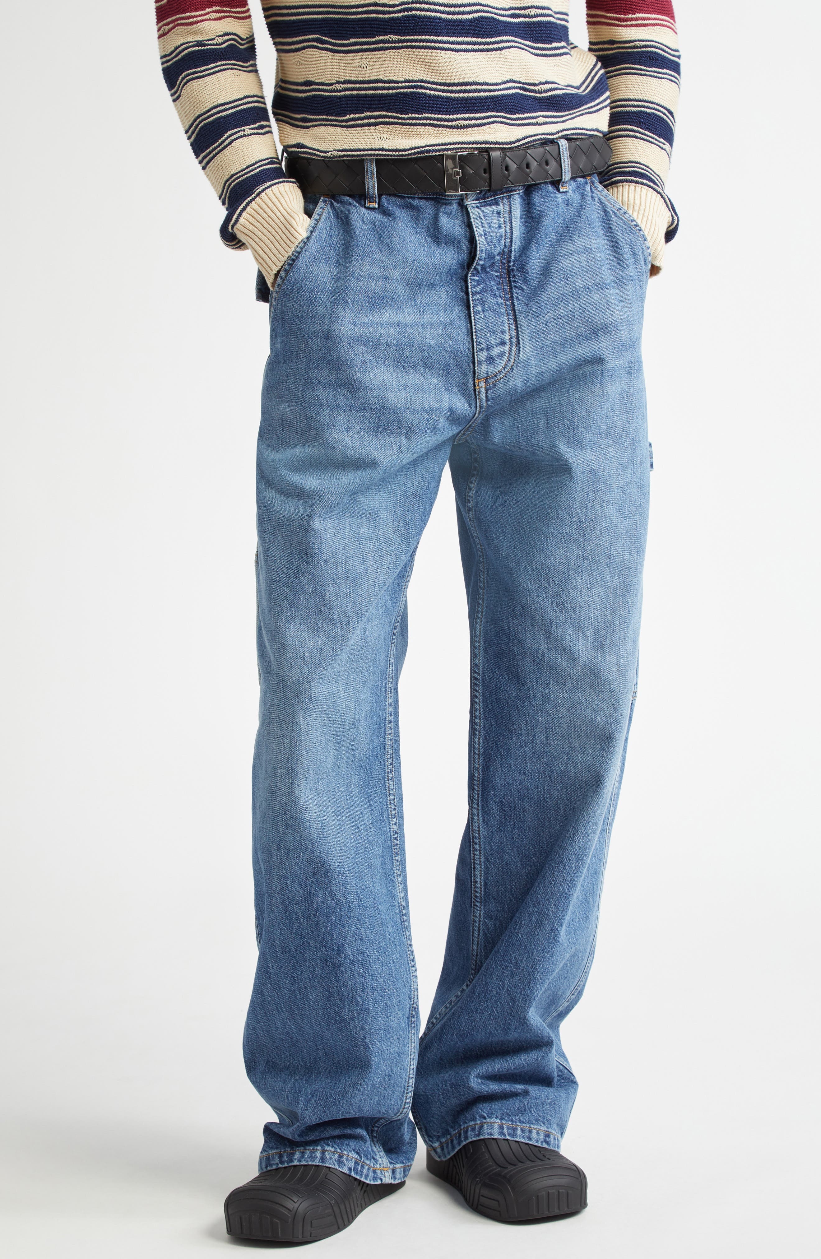 Baggy Carpenter Cargo Jeans - 1