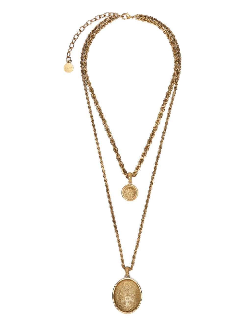 Ray Of Sea-print rope-chain necklace - 3