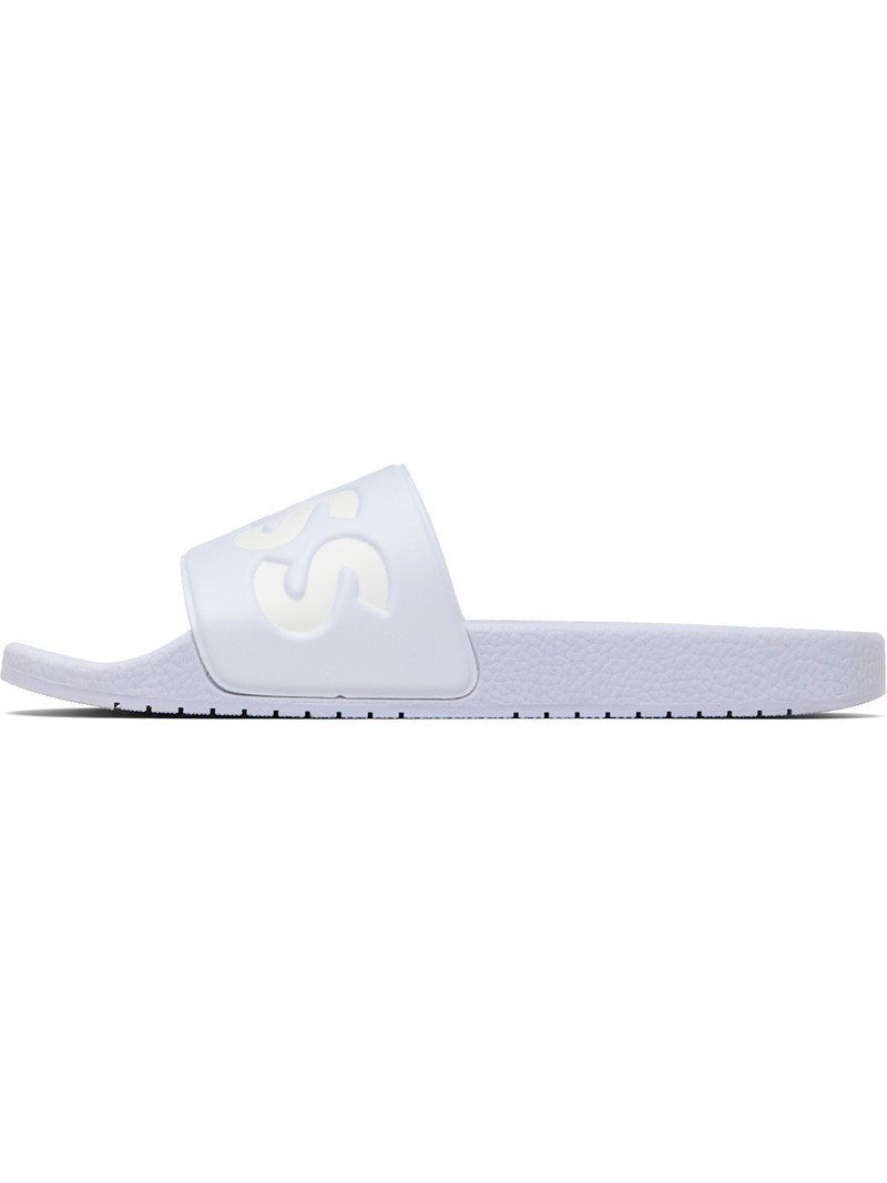 BOSS Blue Large Logo Detail Slides outlook