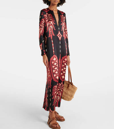 Johanna Ortiz Printed silk tunic outlook