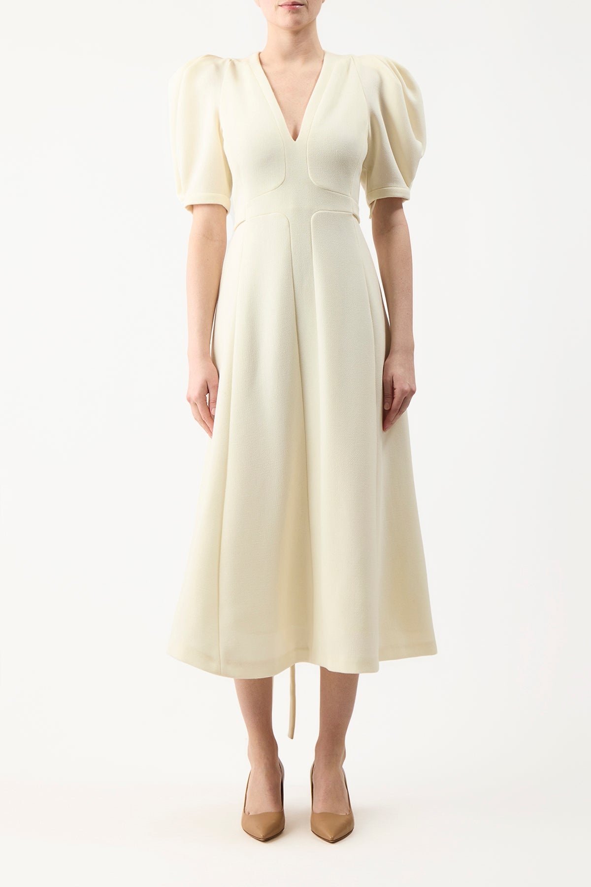 Luz Dress in Virgin Wool - 2