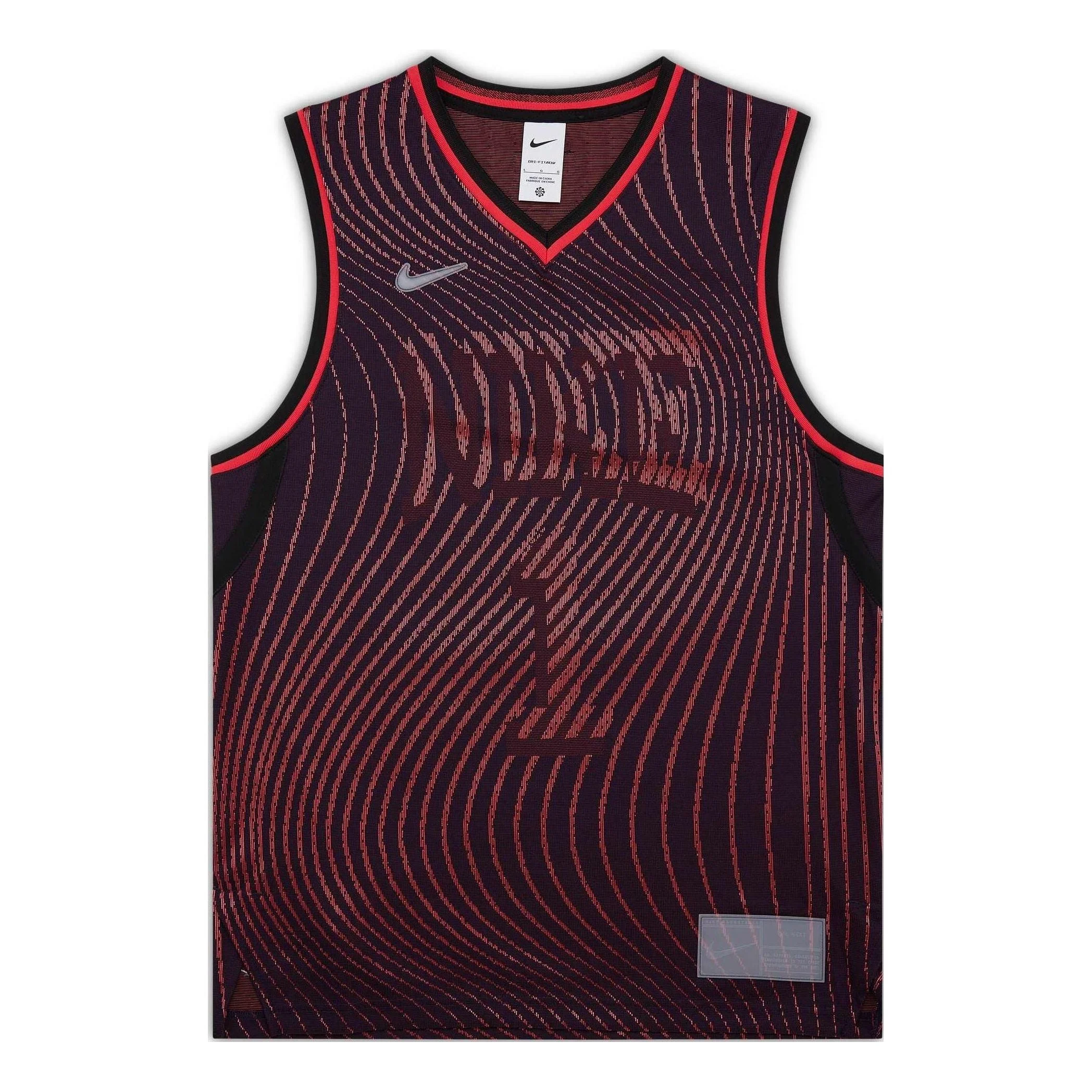 Nike Dri-fit Adv Innovation Basketball Jerseys 'Red Black' DH7135-410 - 1