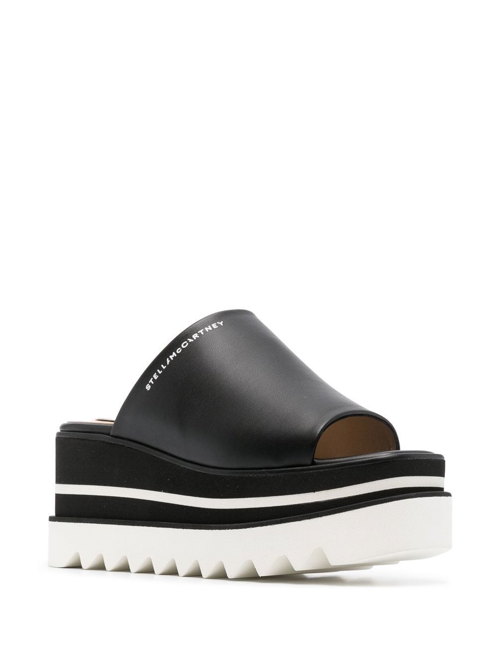 platform-sole slip-on sandals - 2