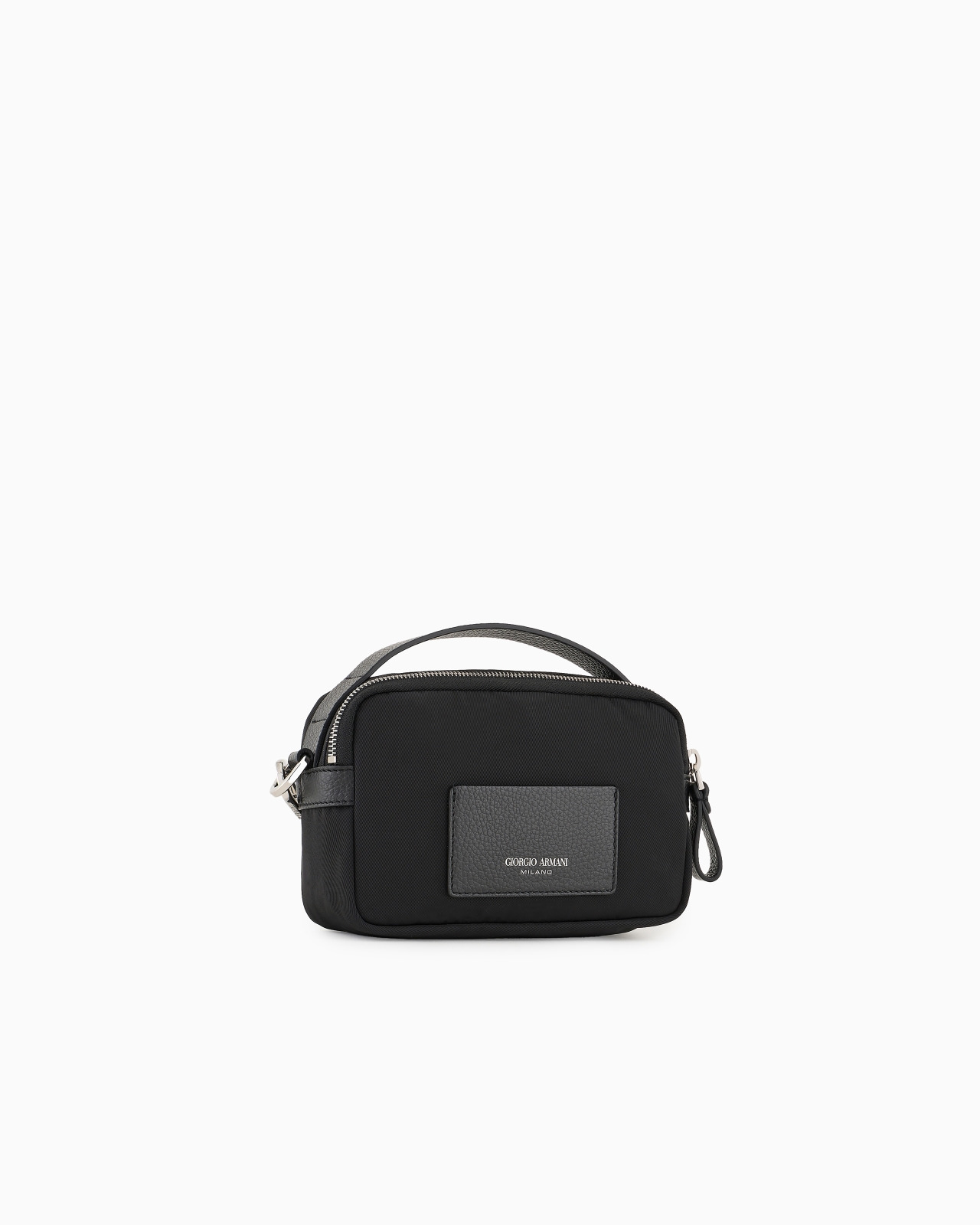 Mini crossbody bag in nylon and leather - 2