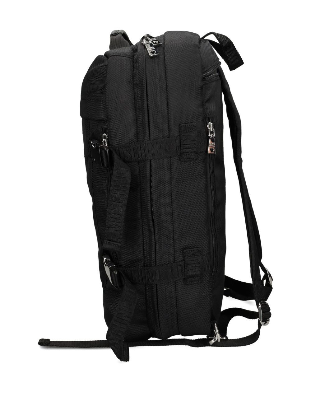 logo-plaque backpack - 3