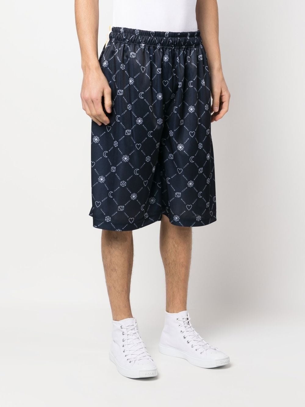 LOGO-PRINT SHORTS - 5