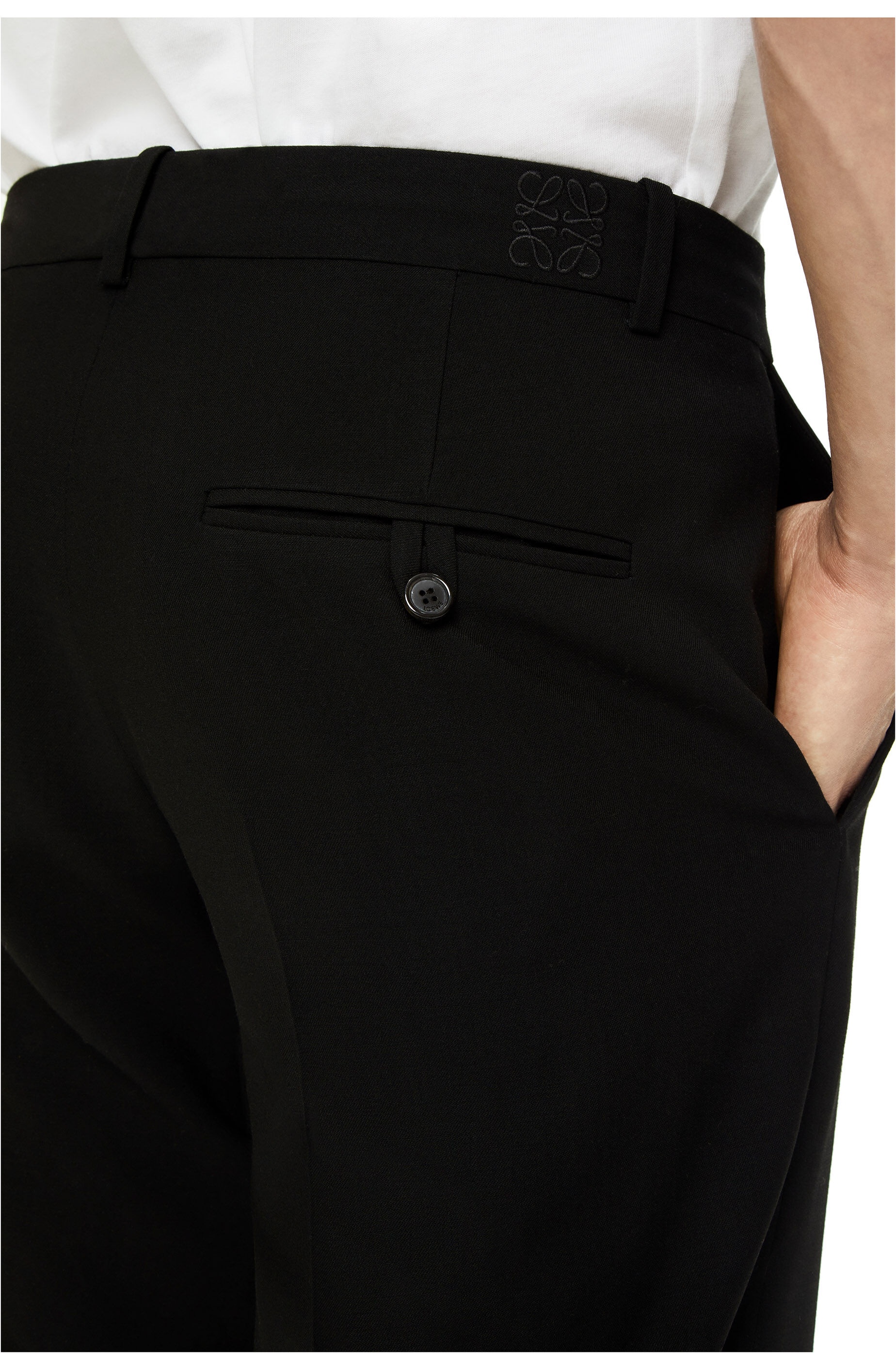 Tailored trousers in wool - 5