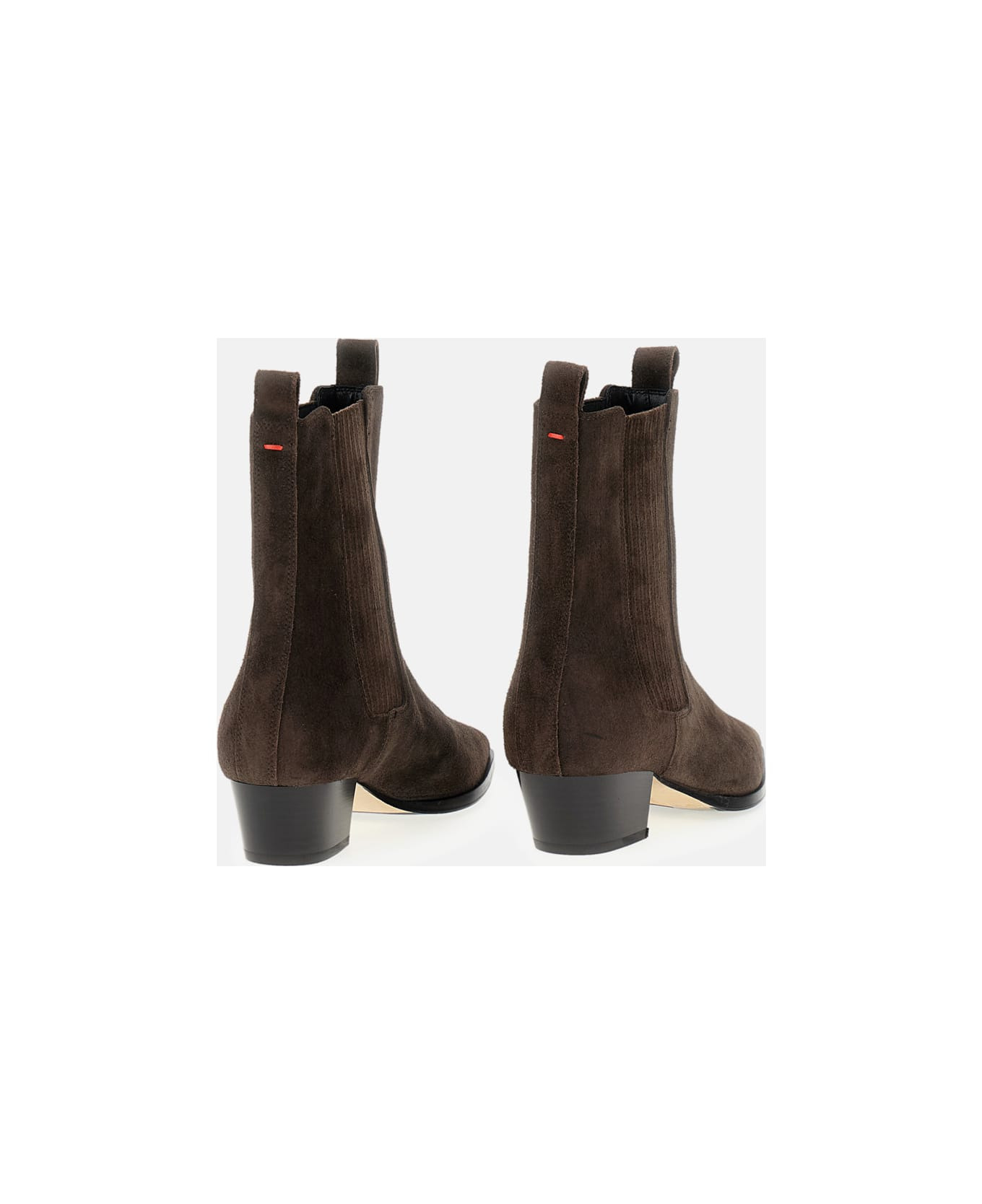 Agata Cow Suede Leather Moka - 3