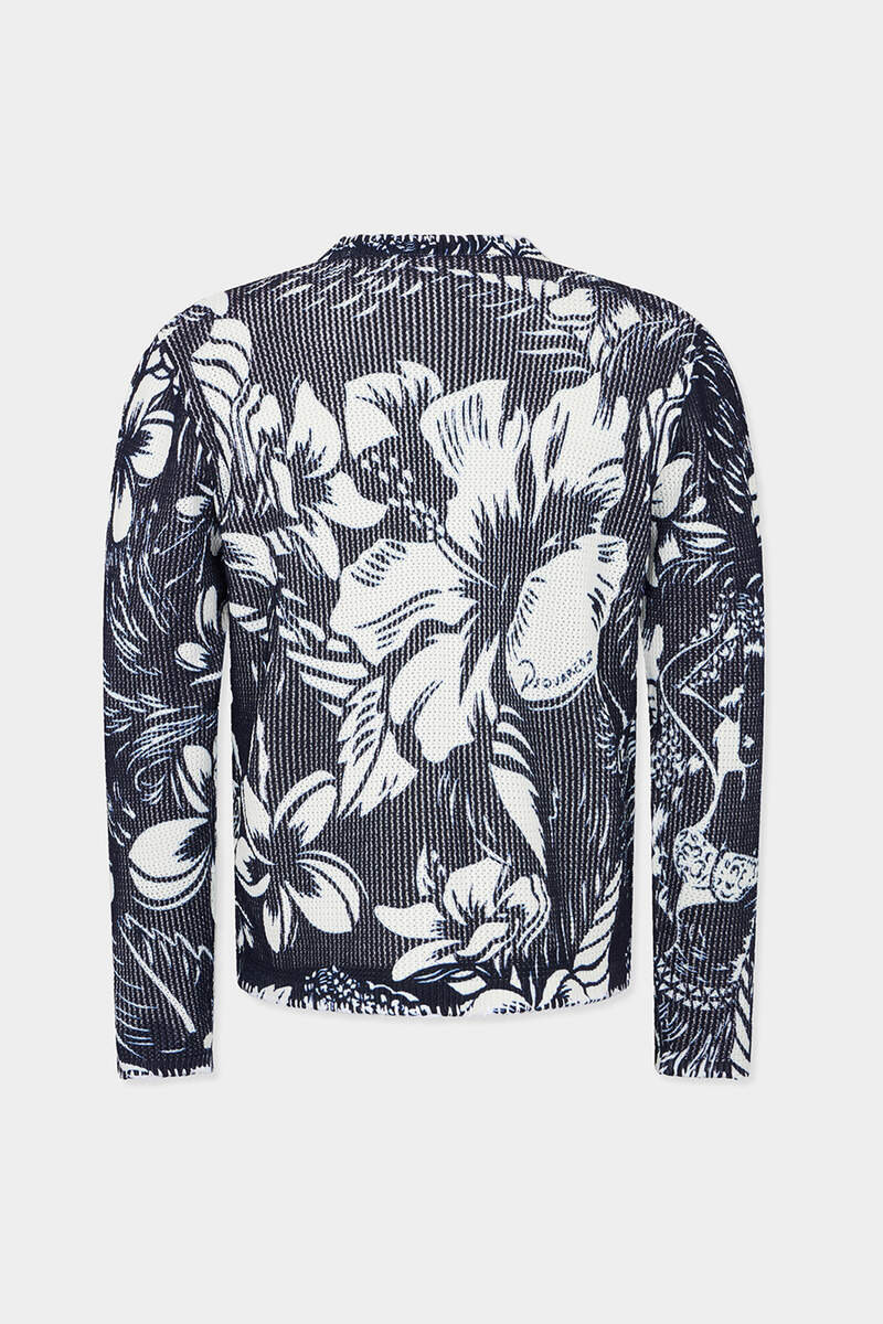 DSQUARED2 DANCING FLOWERS PULLOVER outlook