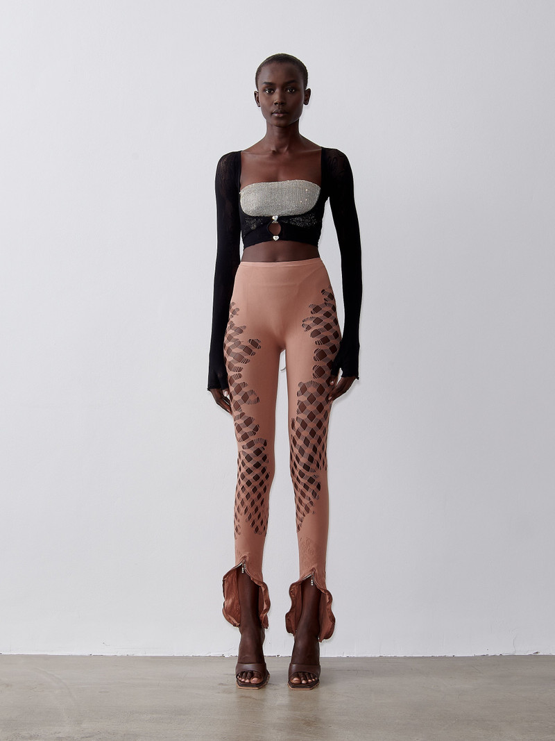 POSTER GIRL OCTAVIA TOP TURQUOISE outlook