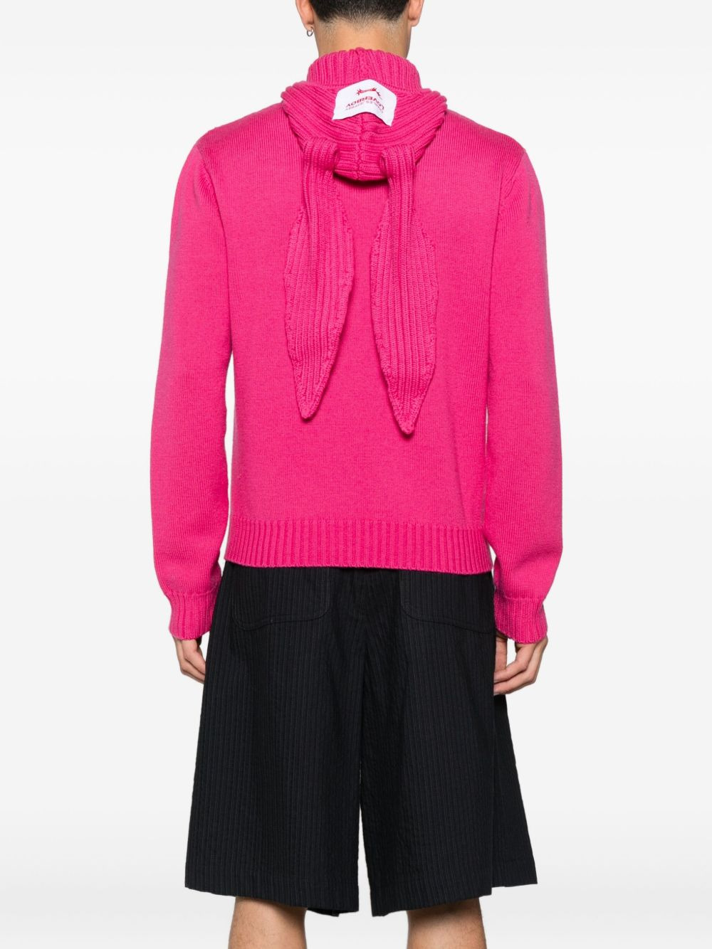 merino high-neck sweater - 4