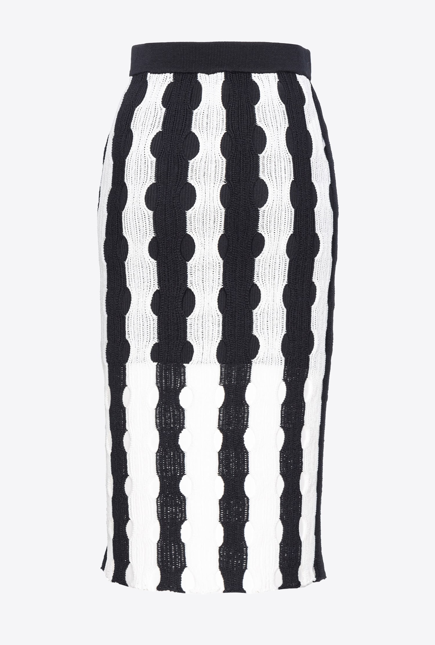 OPENWORK KNIT SKIRT - 6