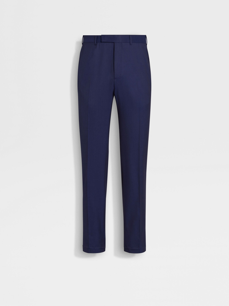 BLUE CENTOVENTIMILA WOOL PANTS 1