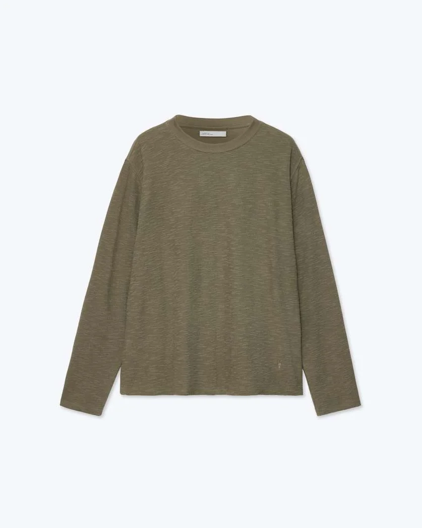 ABEL LONG-SLEEVE OVERSIZED T-SHIRT - 1