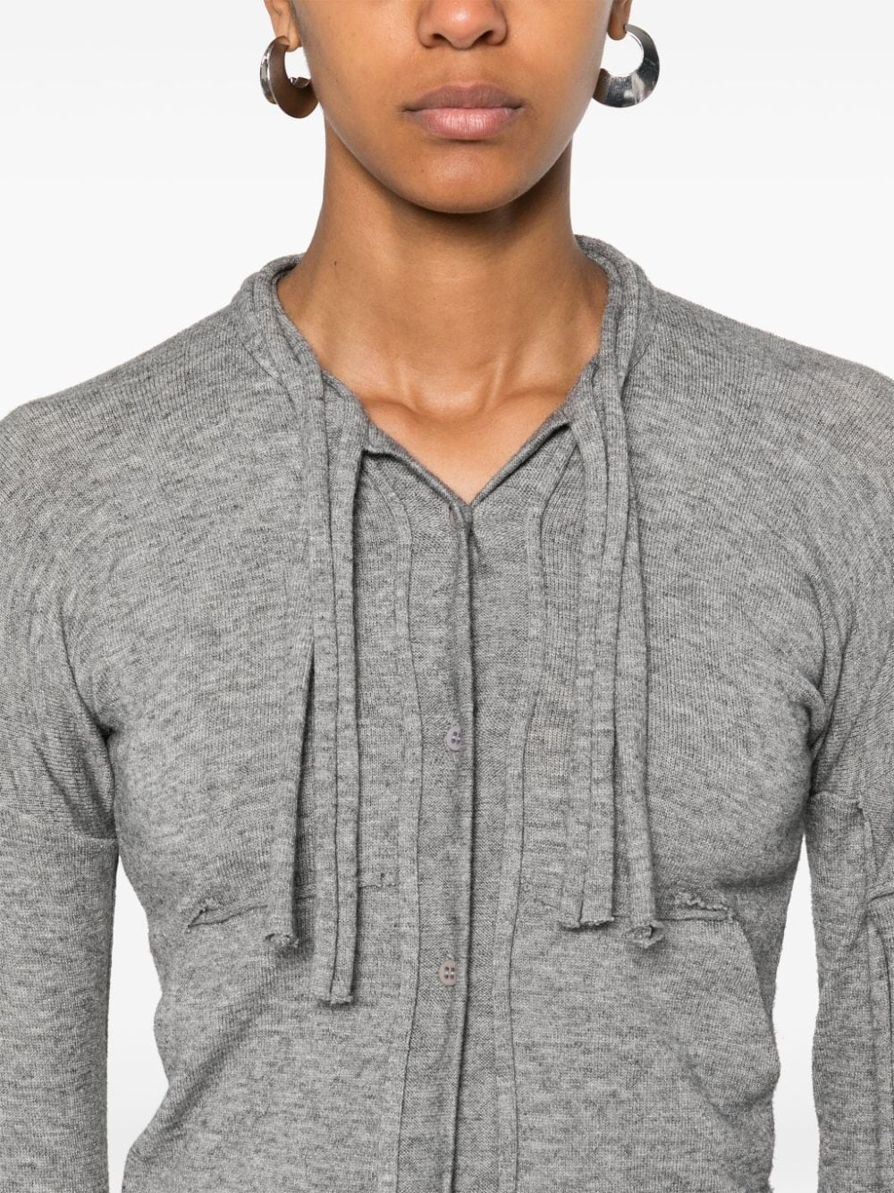 strappy cardigan - 5