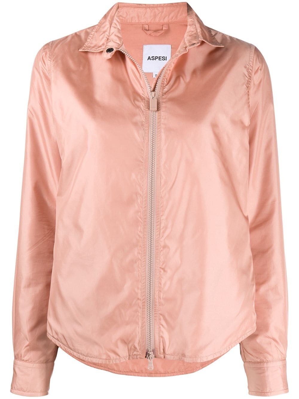 zip-through shirt jacket  - 1