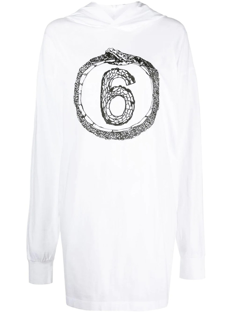 logo oversized hoodie 1
