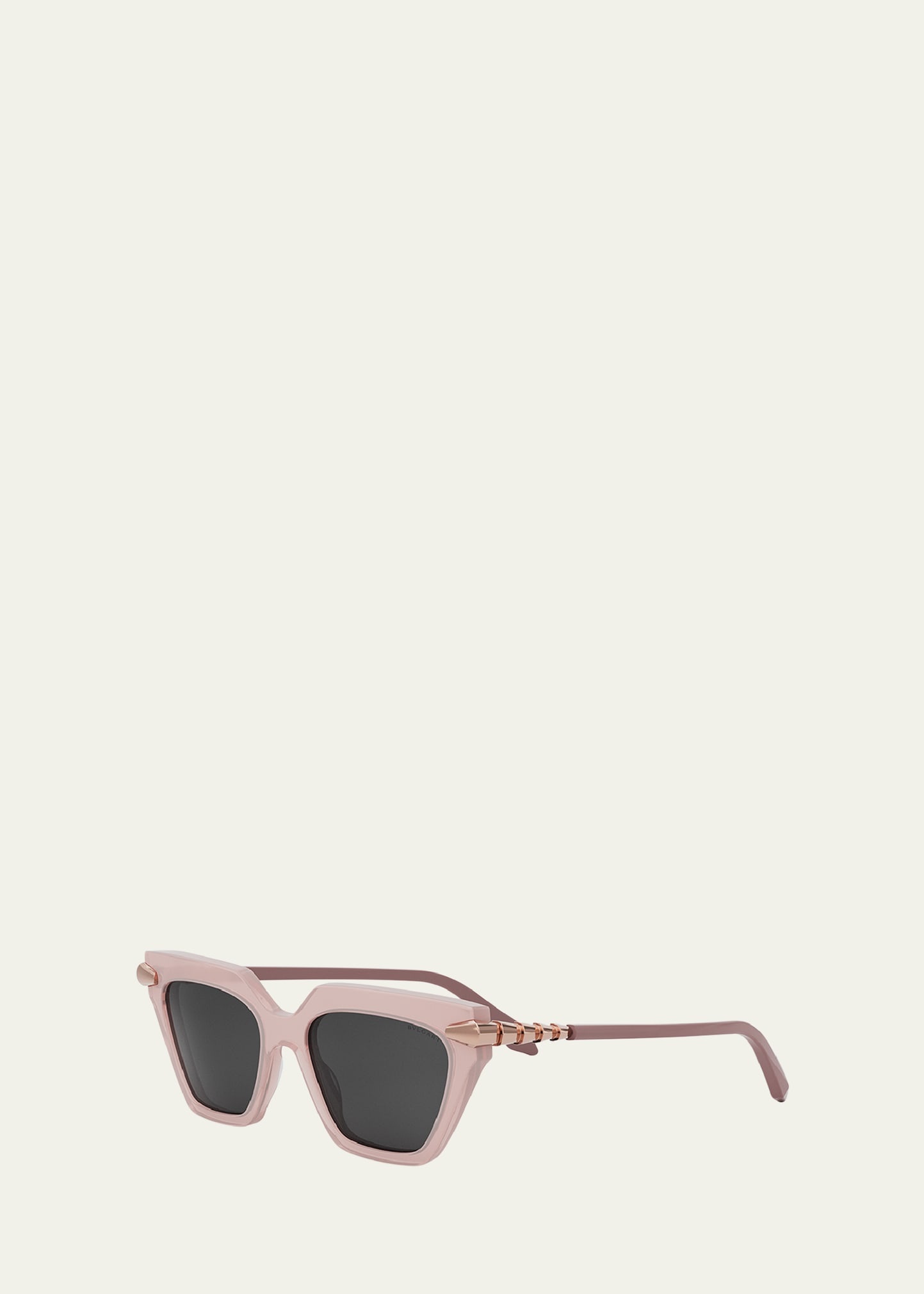 Serpenti Acetate & Nylon Cat-Eye Sunglasses - 2