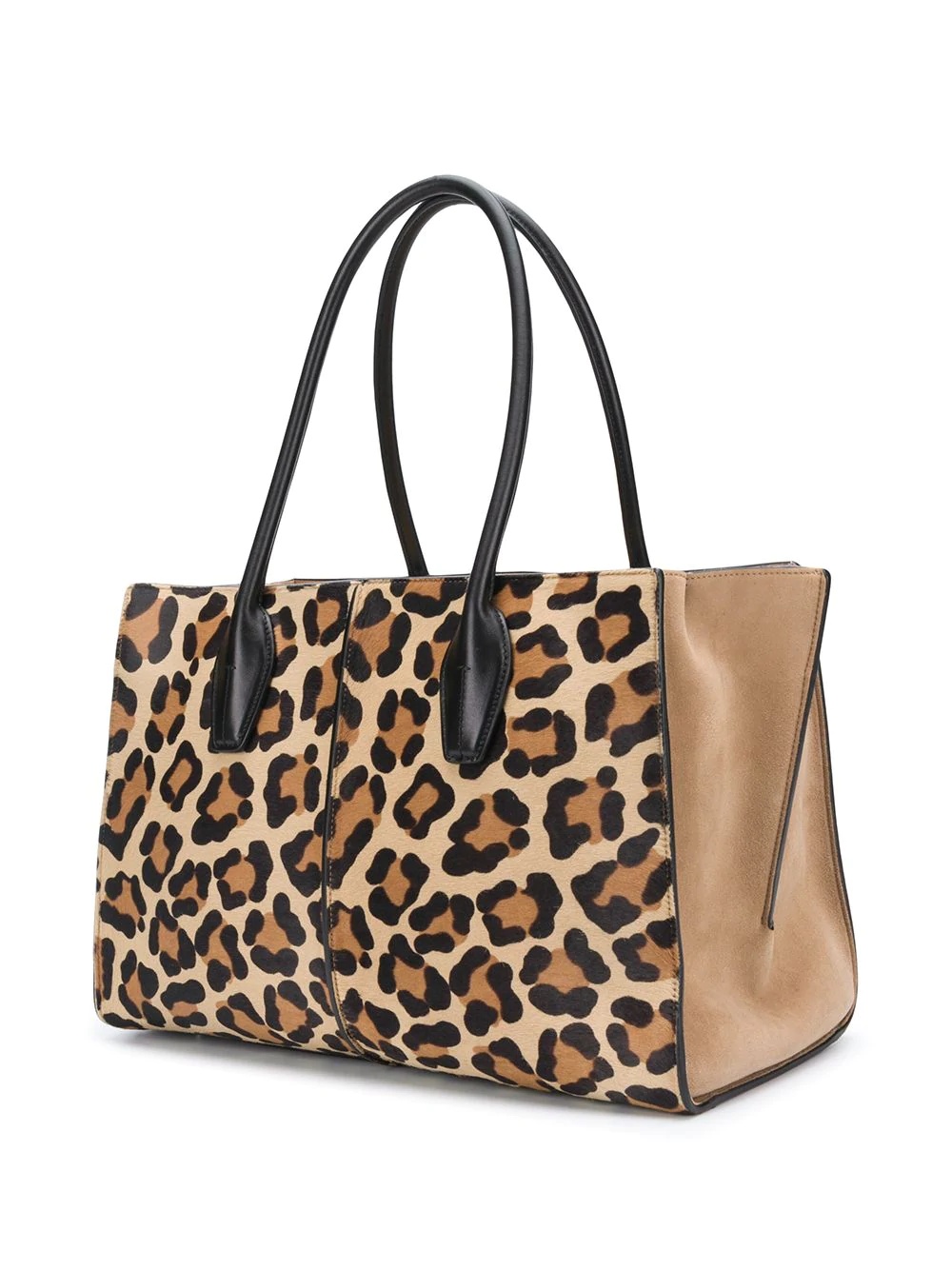 leopard print tote bag - 3