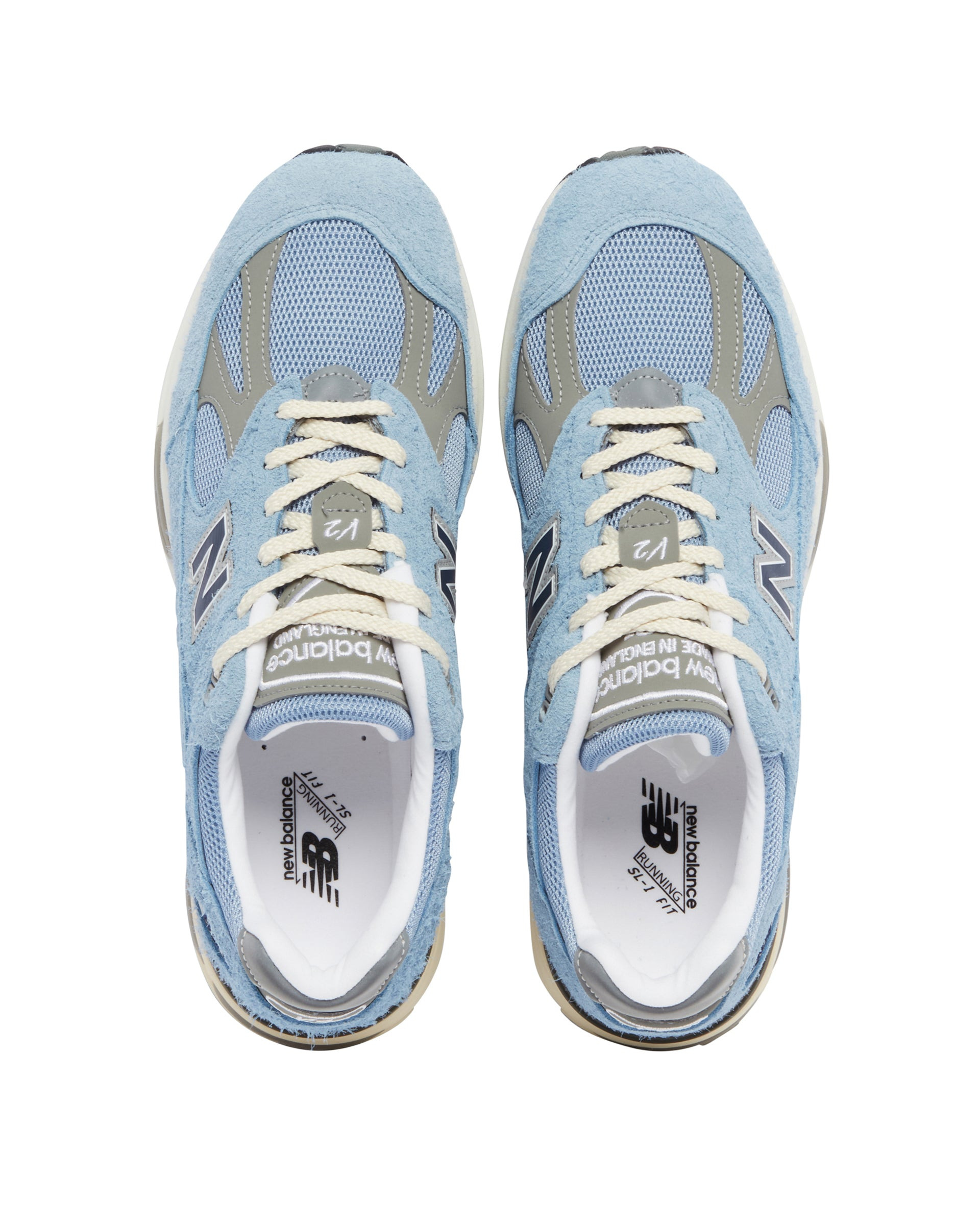 Blue Made in UK 991v2 Sneakers - 3