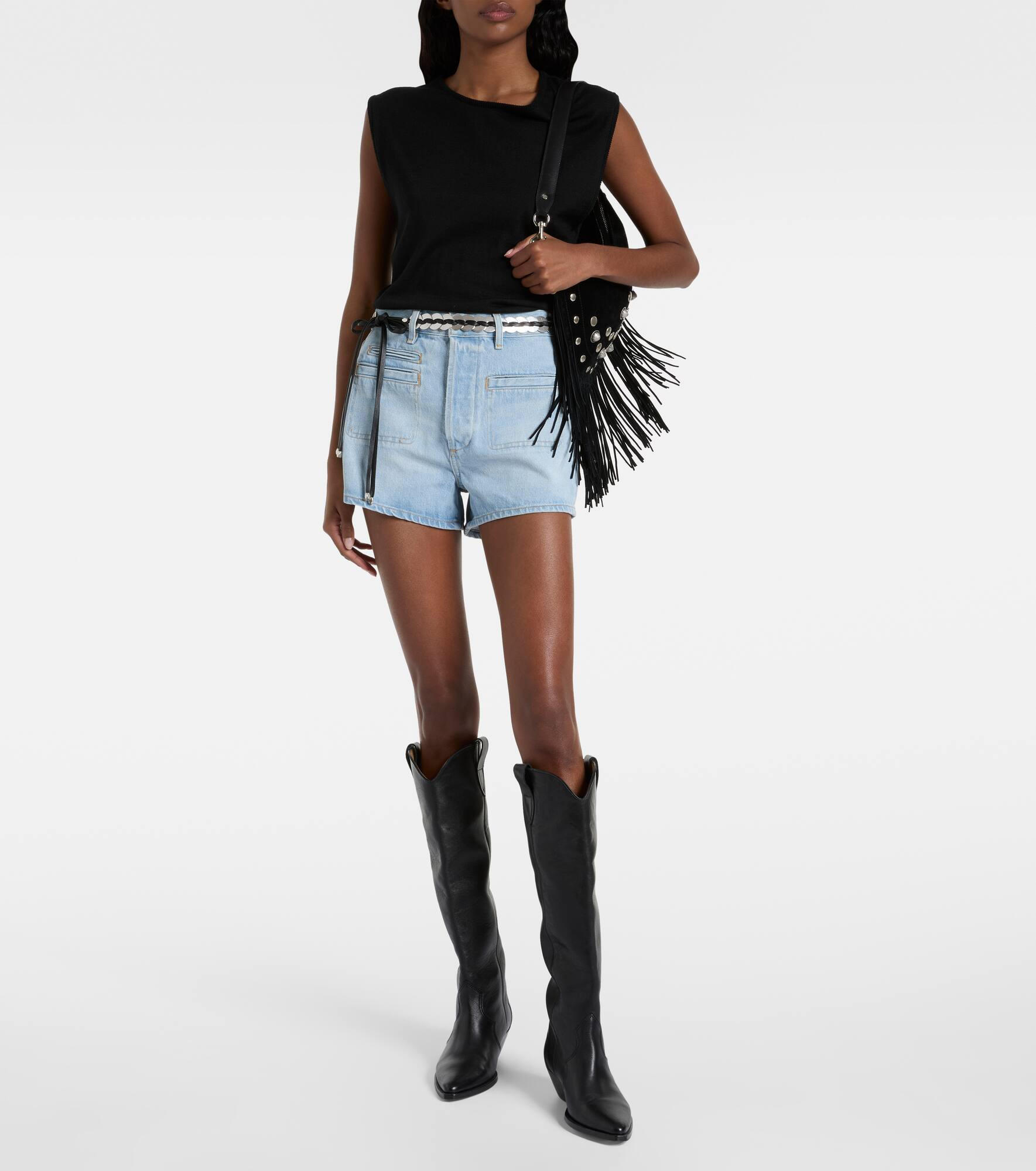 Marlow denim shorts - 2