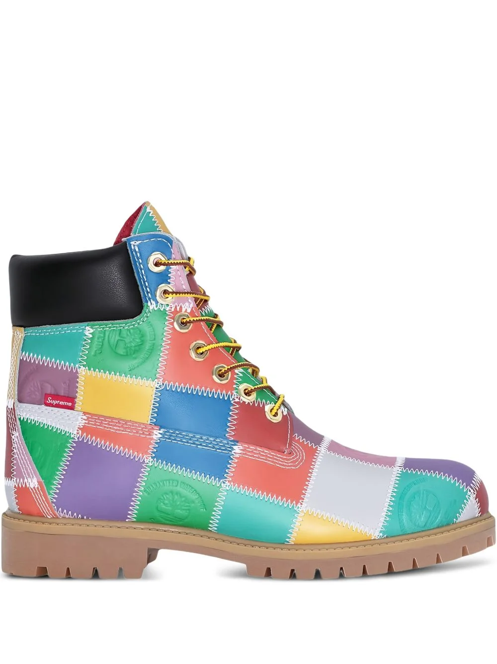 patchwork boots - 1