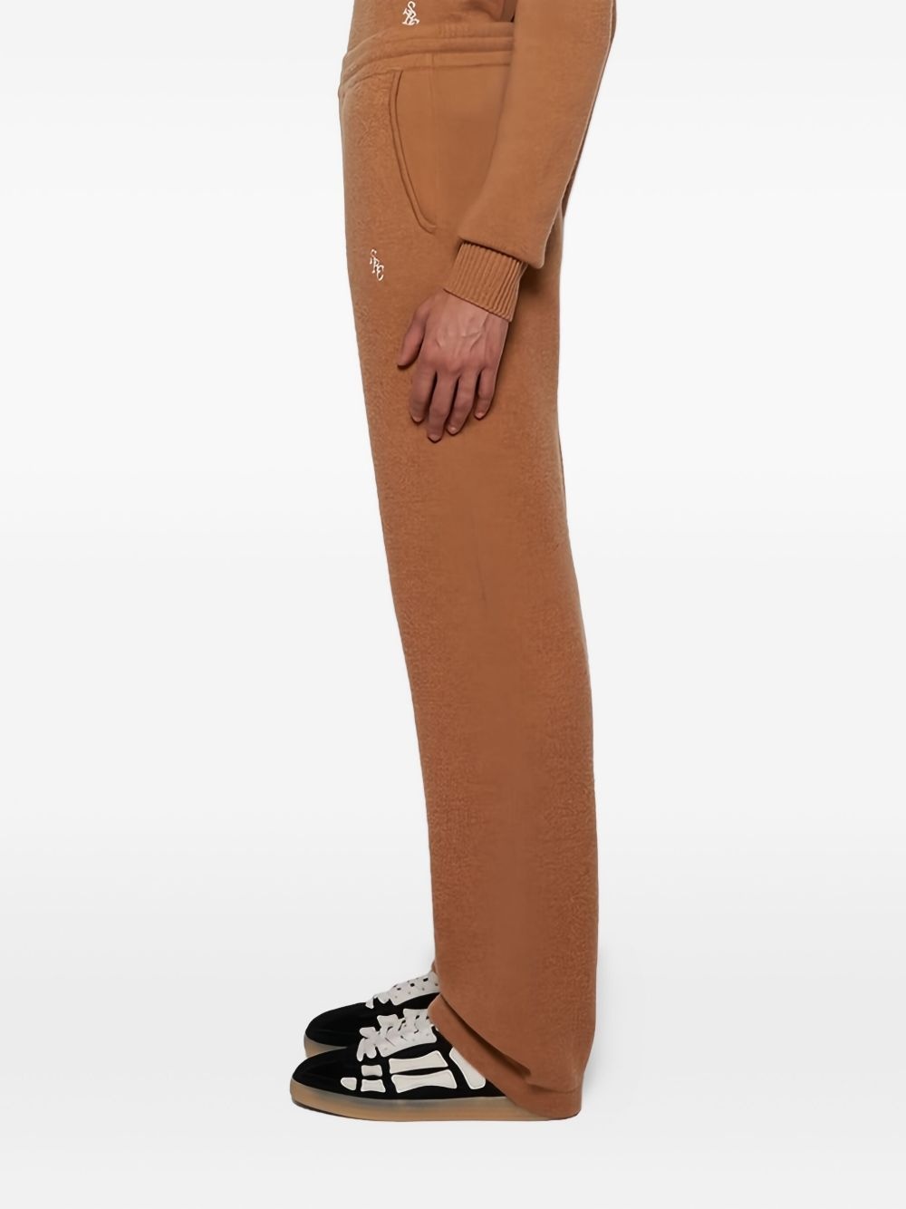cashmere elastic-waist trousers - 4
