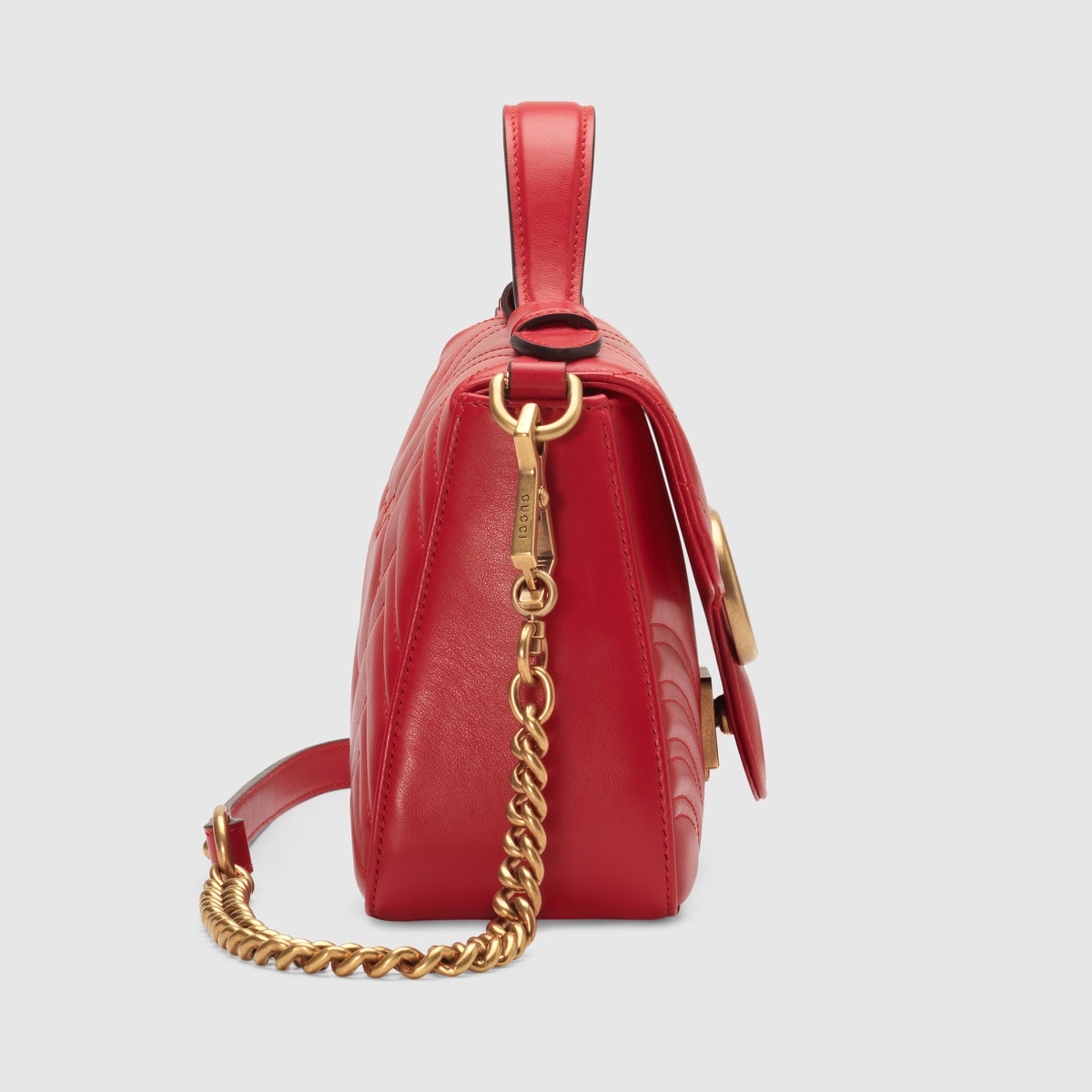 GG Marmont mini top handle bag - 4