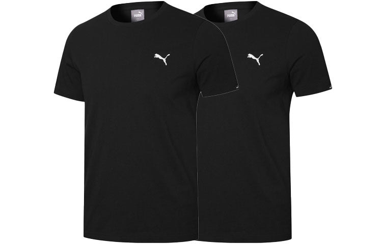 PUMA Essential Logo Tee 'Black' 584369-01 - 4