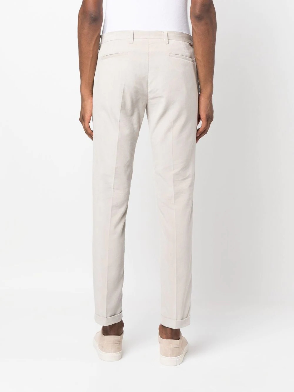 cotton chino trousers - 4