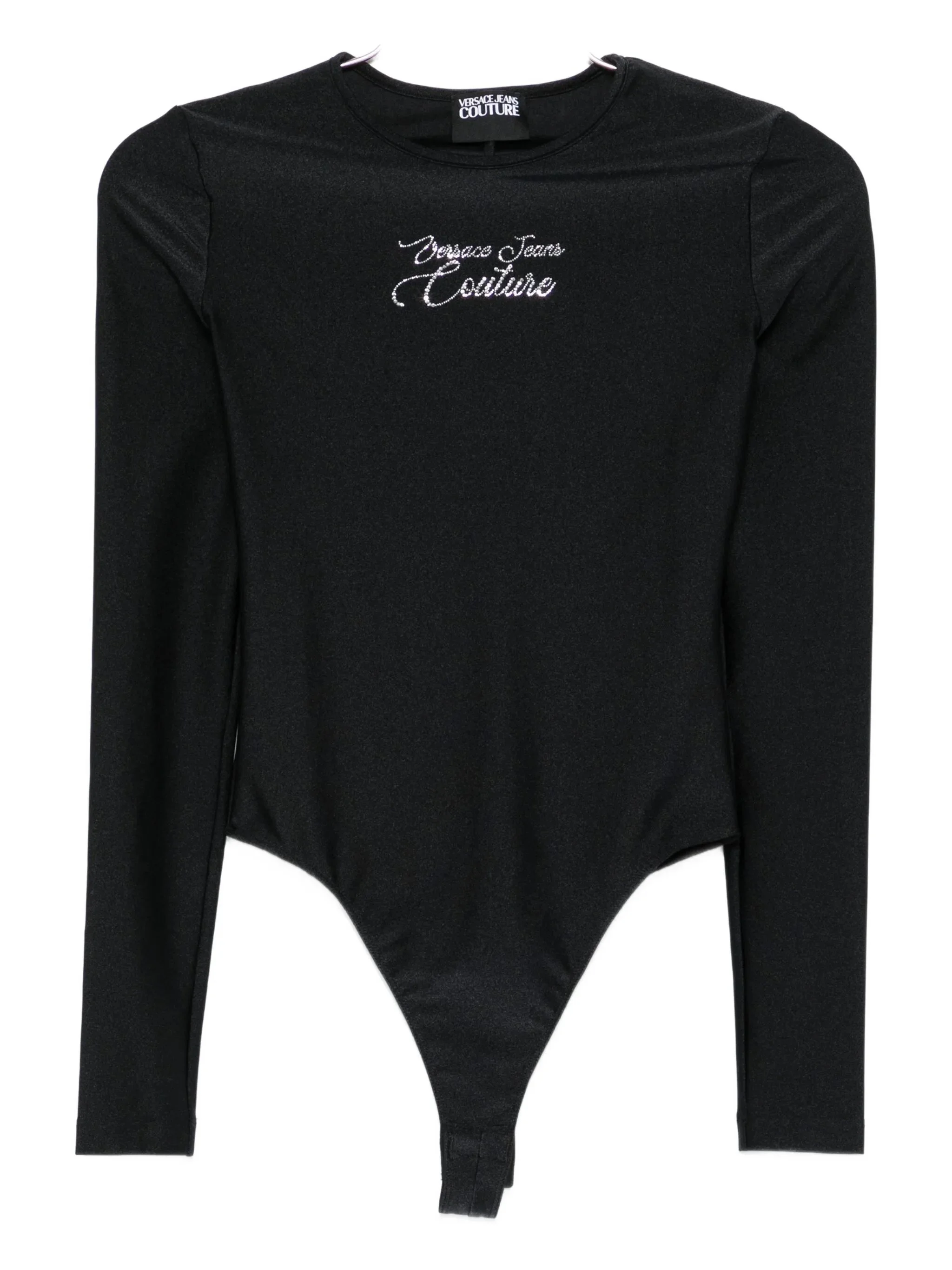 Versace Jeans Couture Embroidered Long-sleeve Bodysuit - 1