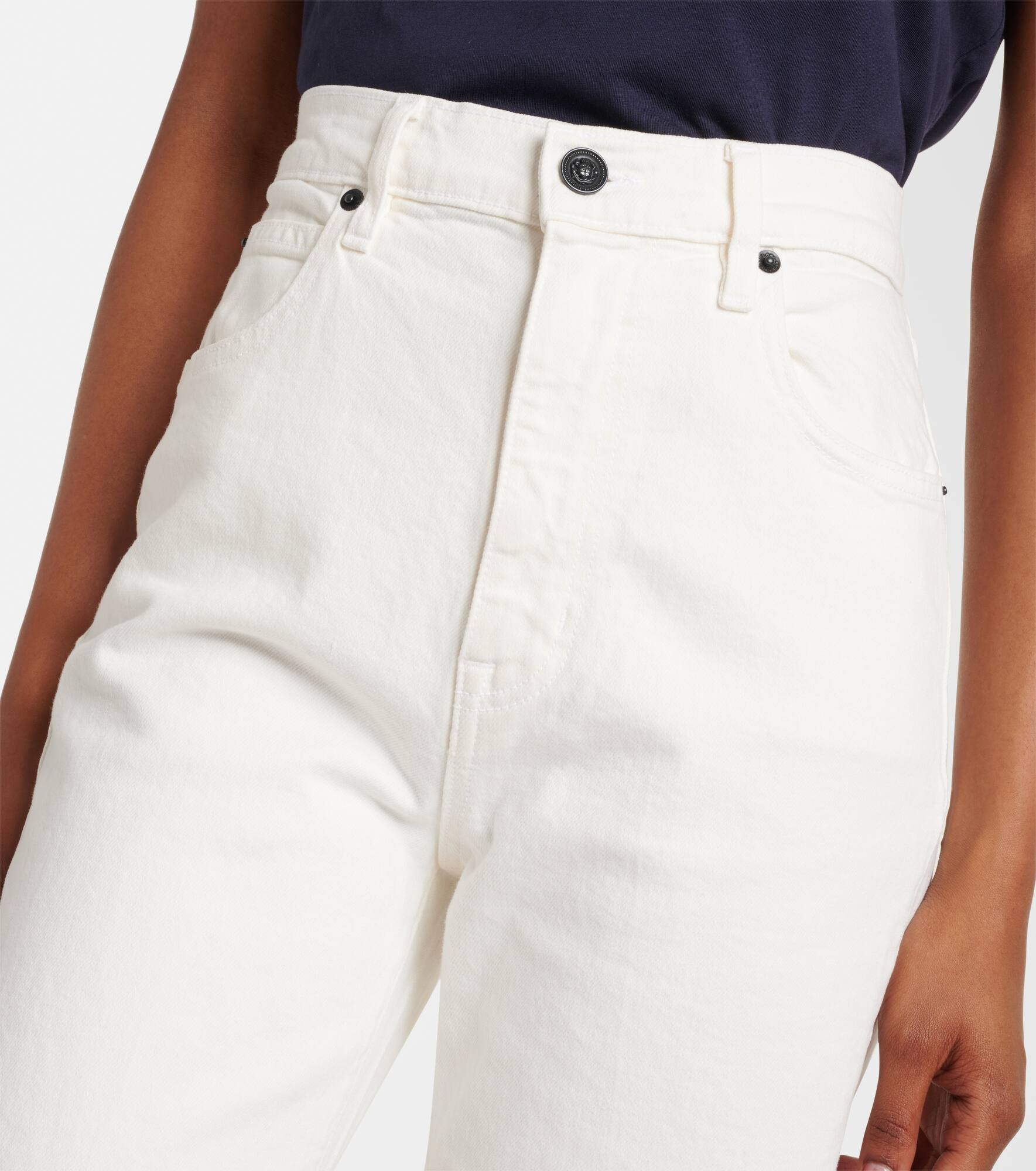 London high-rise straight jeans - 4