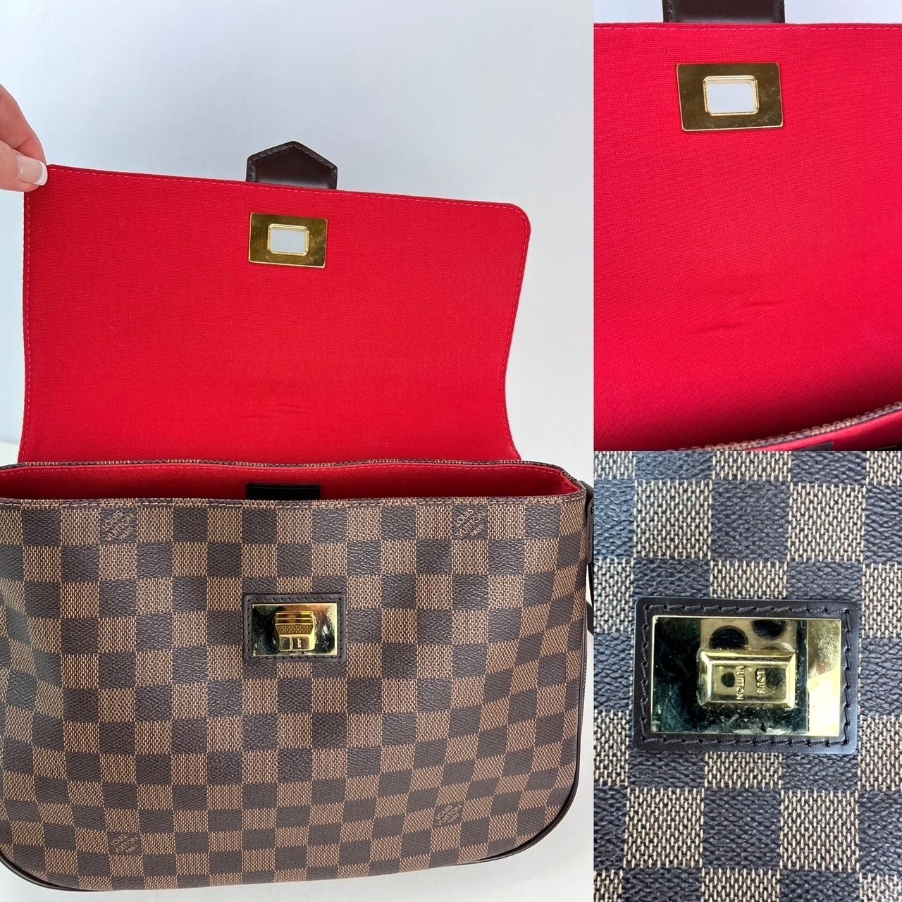 Louis Vuitton Besace Rosebury Damier Ebene Crossbody Bag - 11