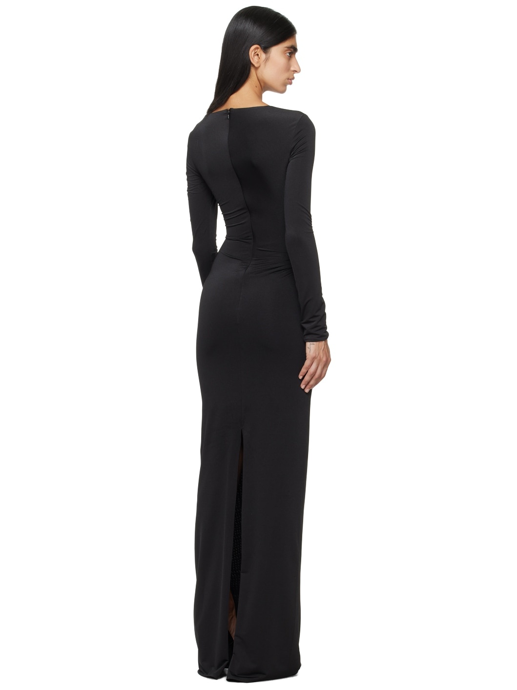 【関税込み】16Arlington ブラック Nubria マキシドレス 16ARLINGTON Black Nubria Maxi Dress | REVERSIBLE