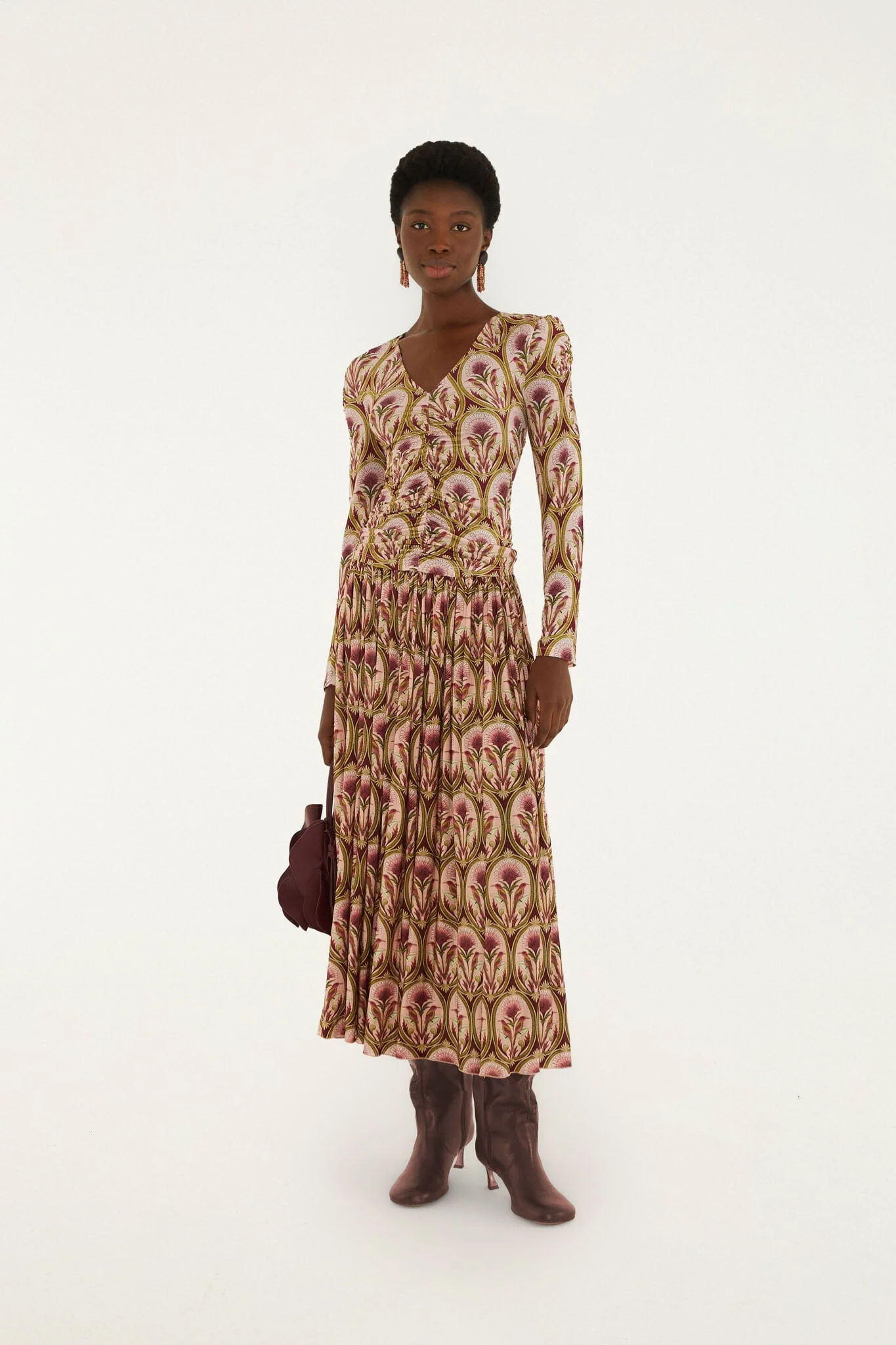 Garden Medal Midi Skirt - 1