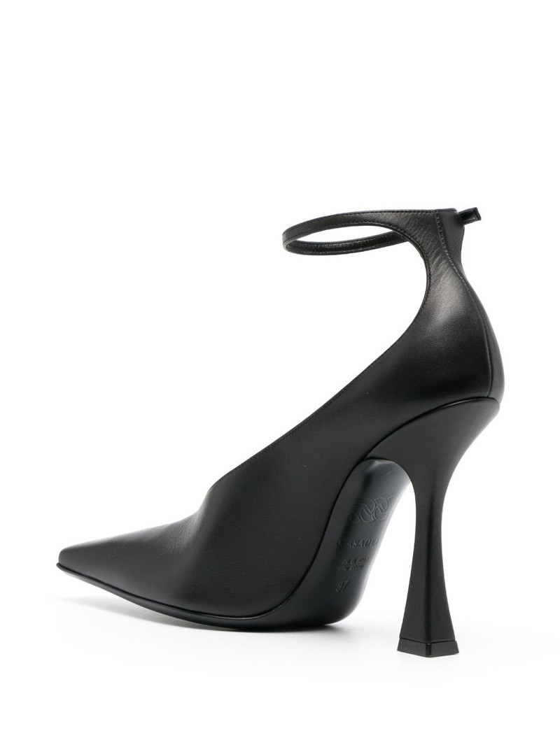 Geraldine 110mm square-toe pumps 3