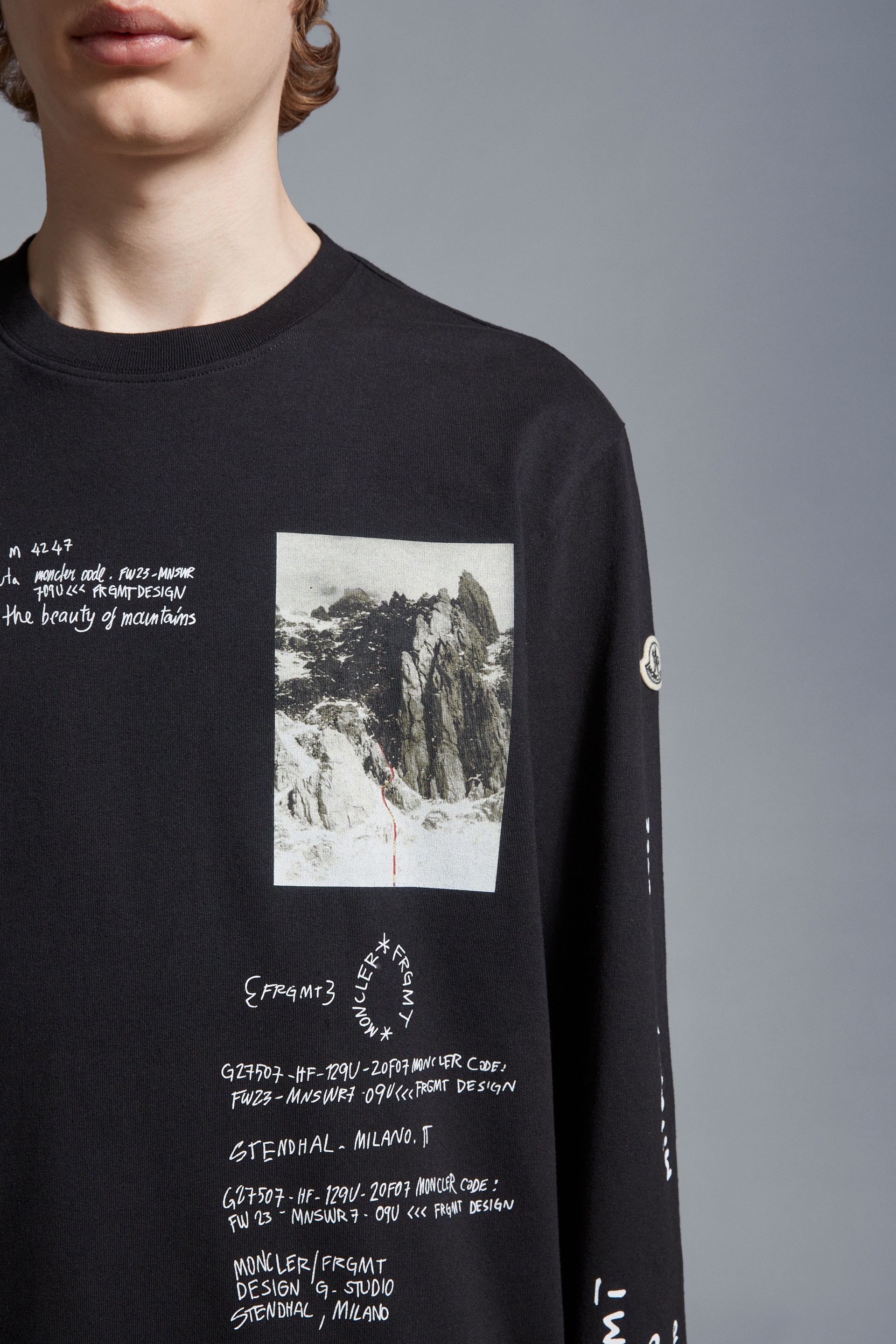 Printed Long Sleeve T-Shirt - 6