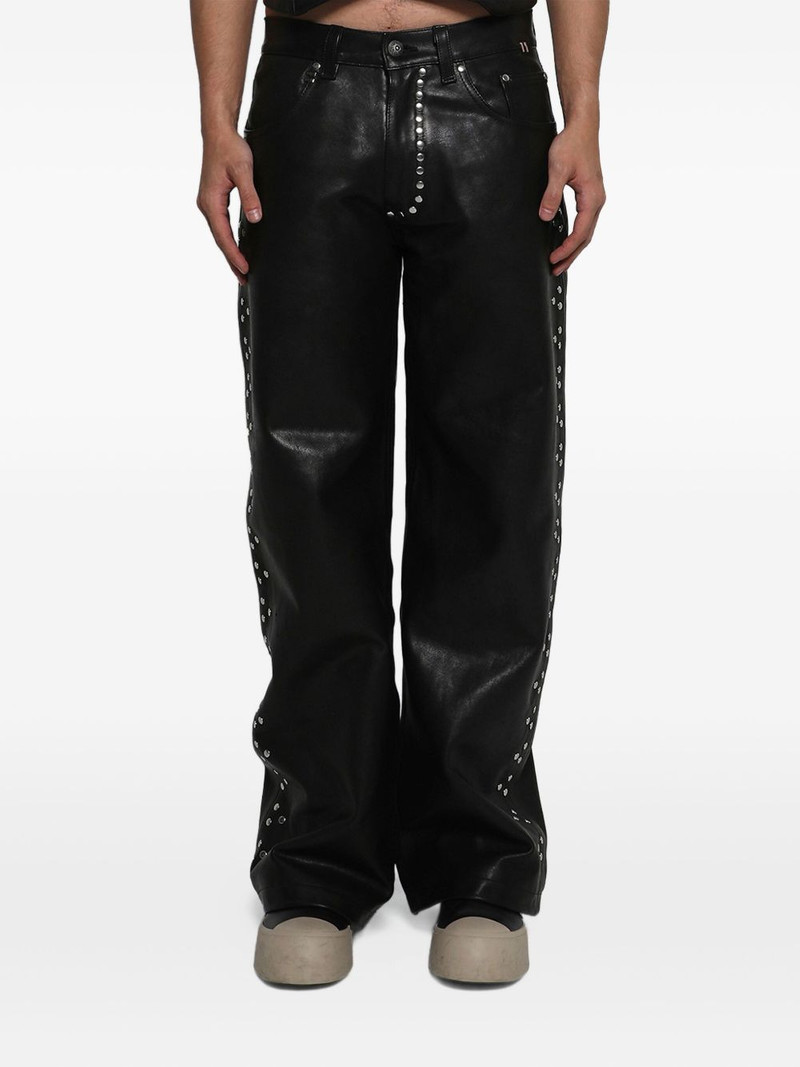 leather studded trousers 4