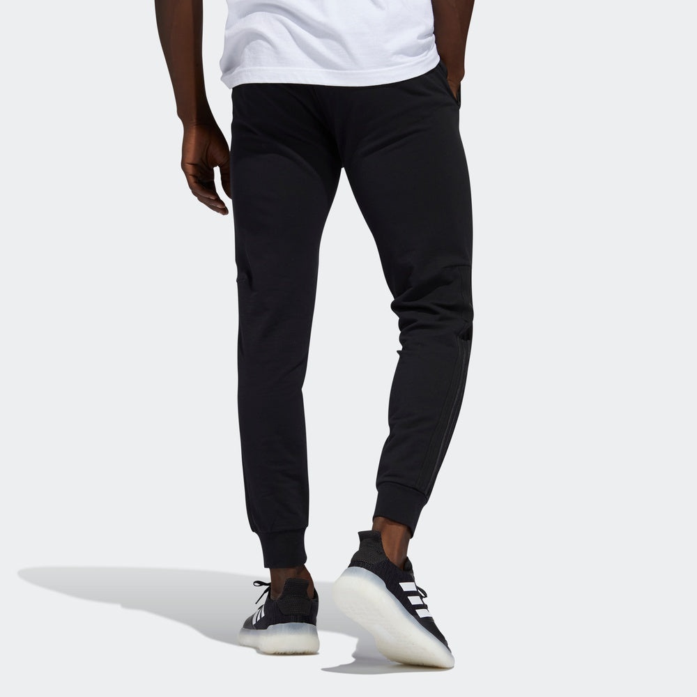 adidas M PNT FT SLIM Slim Fit Bundle Feet Sports Pants Black FT2842 - 3