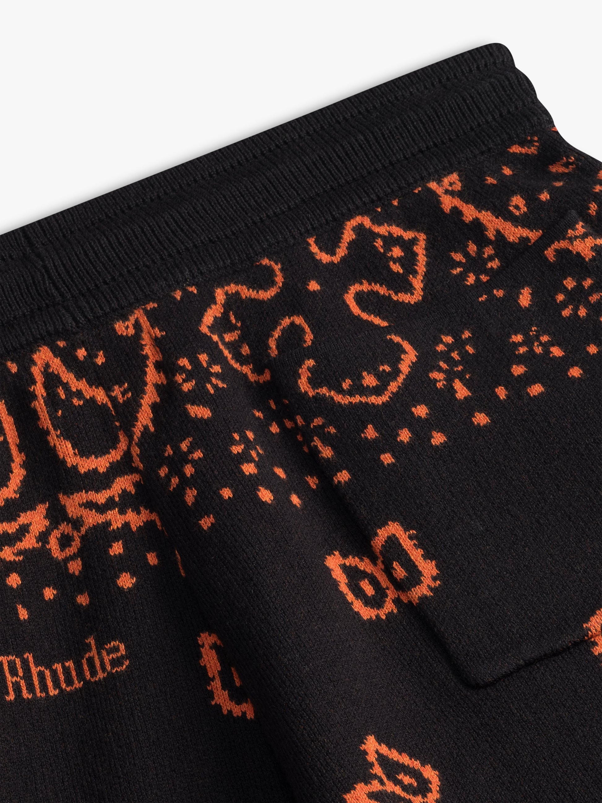 KNIT BANDANA SHORTS - 4