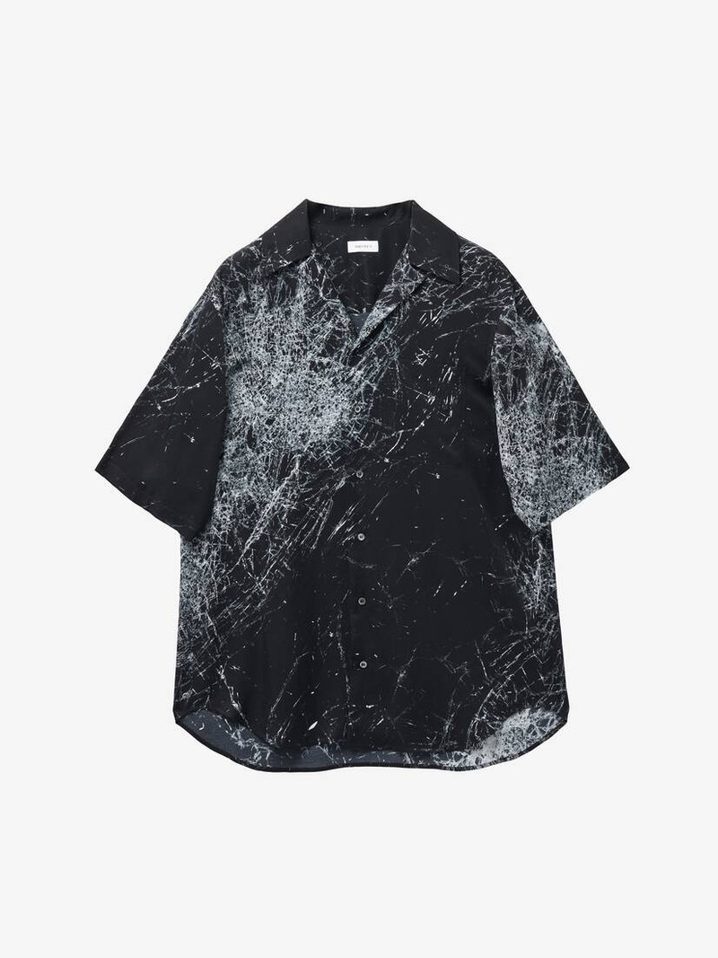 Alexander McQueen Smashed Screen Hawaiian Shirt outlook
