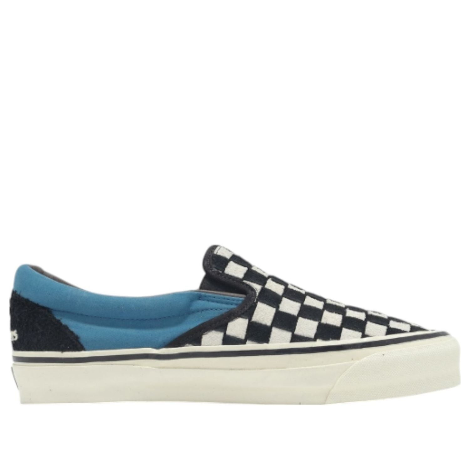 Vans x Liberaiders Classic Slip-On Reissue 98 LX 'Checkerboard Blue' VN0007PJ7Z2 - 2